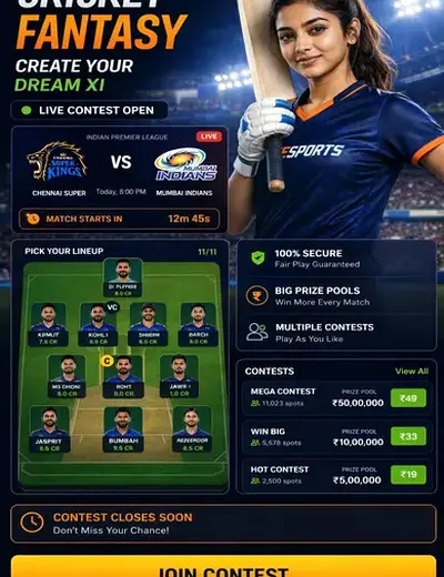 Hero11 (hero11 app) fantasy cricket & matchday visual 3